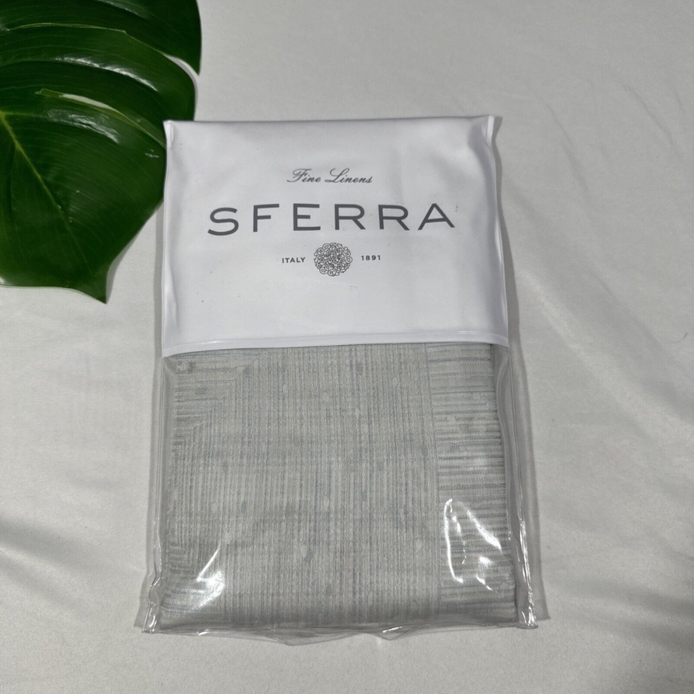 NIB $155 Sferra Modelli Standard Sham ( 1 ) in Aquamarine